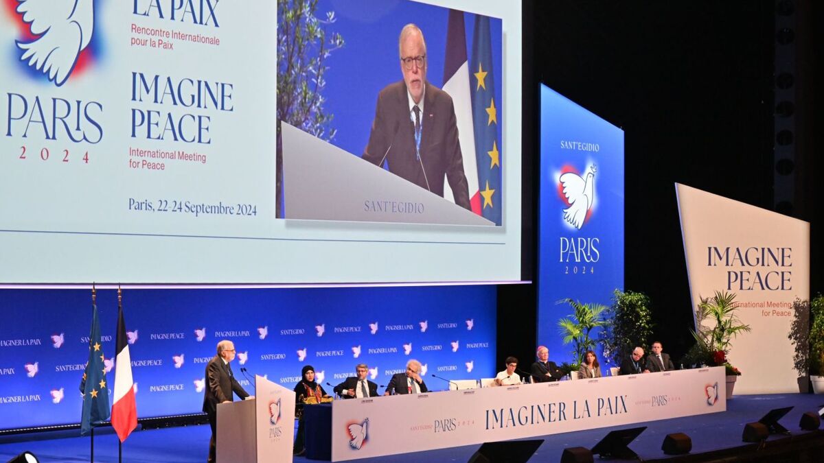 Inaugurazione dell'Incontro Internazionale “Imaginer la Paix”